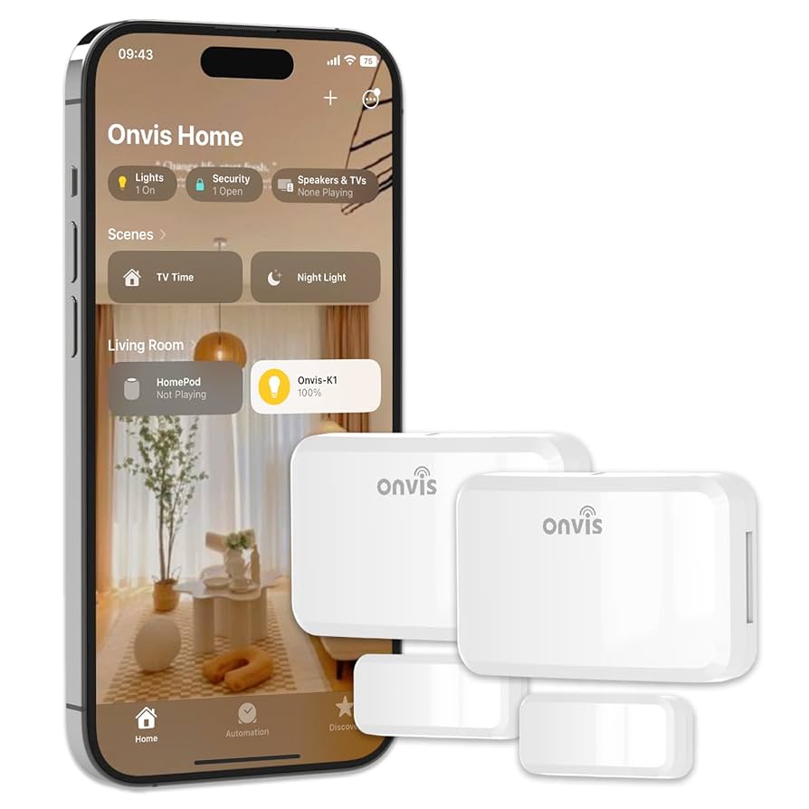 iPhone - 【専用】さらさん取り置き 開閉センサー スマホ通知 防犯対策 Wi-Fi接続 ドア・ポスト設置
